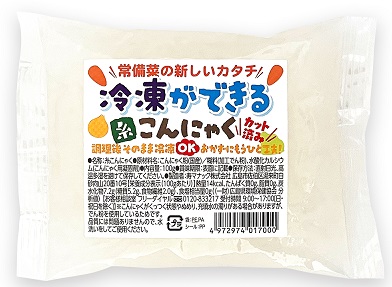 冷凍ができる糸こんにゃく