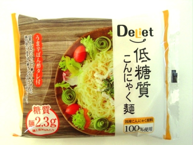 Deliet 低糖質こんにゃく麺 うま辛ぽん酢タレ付 こんにゃく麺 商品一覧 こんにゃくを使用した健康 美容食品販売