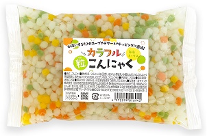 カラフル粒こんにゃく4色ミックス 200g｜デザート用こんにゃく｜商品
