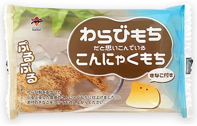 わらびもちだと思いこんでるこんにゃくもち｜デザート用こんにゃく